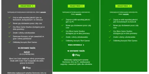 Porównanie planów Xbox Game Pass: Ultimate, PC i Konsola. Dostępne gry i korzyści dla graczy.
