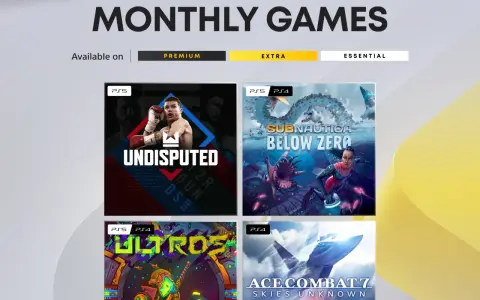 Gry w PS Plus Luty 2026: Undisputed, Subnautica: Below Zero, Ultros i Ace Combat 7.