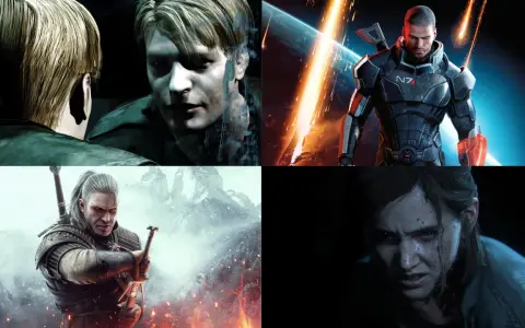 Geralt, Shepard, Ellie i James Sunderland – bohaterowie gier z najlepszą fabułą, którzy wciągają gracza w swoje historie.