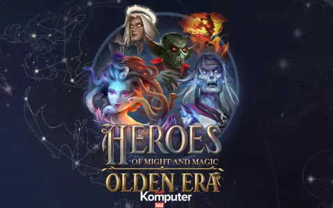 Postacie z gry "Heroes of Might and Magic: Olden Era" - Meduza, goblin, nieumarły i anioł.