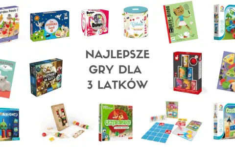 Kolekcja ciekawych gier dla 3-latków: od logicznych po zręcznościowe. Wiele opcji do wspólnej zabawy.