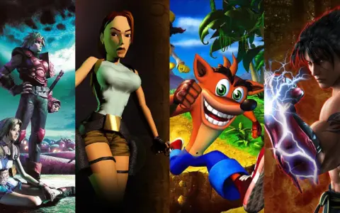 Lara Croft, Crash Bandicoot, Jin Kazama i inni bohaterowie z najlepszych gier na PS1.