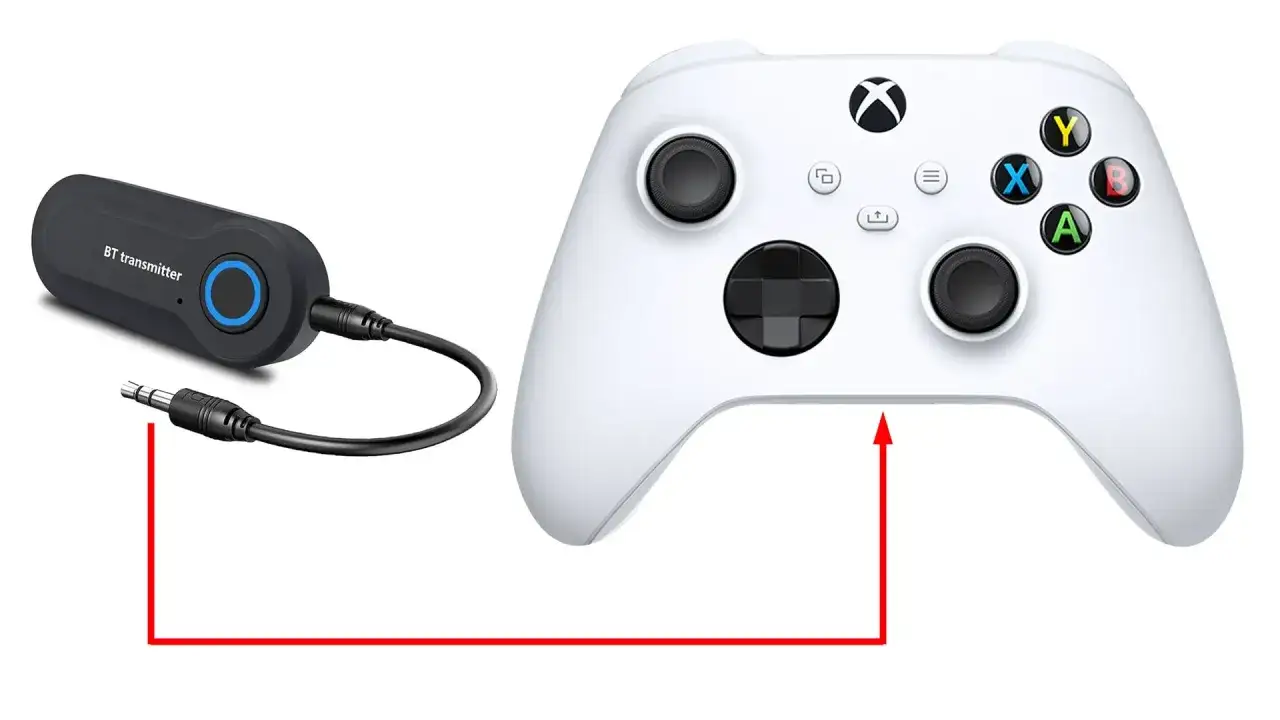 Adapter Bluetooth do kontrolera Xbox Series S.